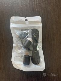 2 Mini ventilatore usb c per smartphone