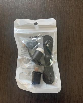 2 Mini ventilatore usb c per smartphone