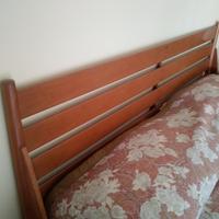 Letto matrimoniale Molteni con rete a doghe inclus