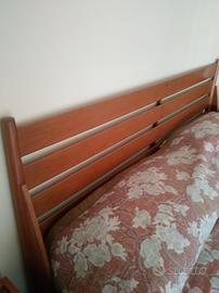 Letto matrimoniale Molteni con rete a doghe inclus