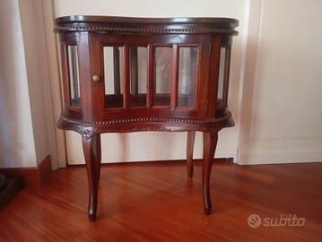 Mobile stile inglese in legno + vassoio