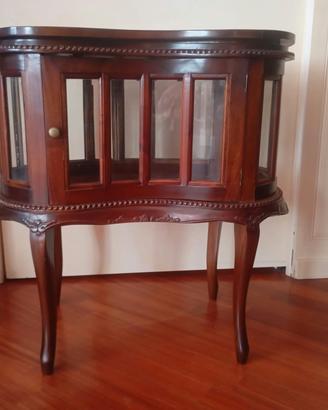 Mobile stile inglese in legno + vassoio