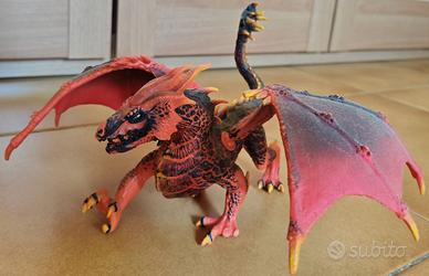 🔥 Schleich Eldrador Drago Rosso Alato Originale