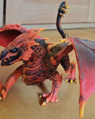 🔥 Schleich Eldrador Drago Rosso Alato Originale
