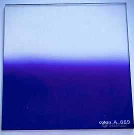Filtro fotovoltaico Cokin degradante viola/blu