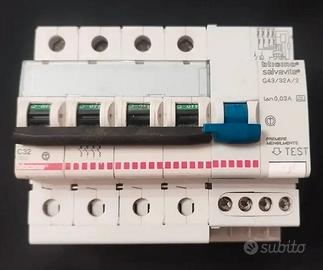 Magnetotermico F84/32 6k + Salvavita G43/32A/2