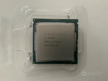 Processore Intel core I5 9600 k  -  3,7 ghz.