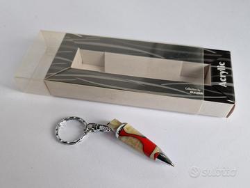 PENNA PORTACHIAVI in acrilico, ALEVAR, colore nero