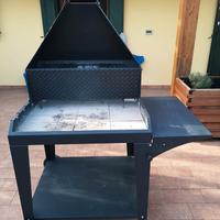 Barbecue a legna Scintilla EcoStar mobile