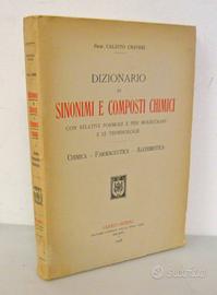 Craveri,DIZIONARIO DI SINONIMI E COMPOSTI
