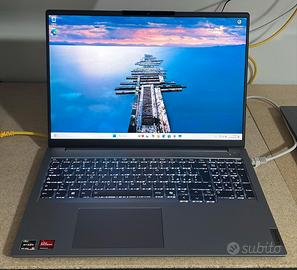 Lenovo Thinkbook 16g7 con RYZEN 5 7535 RAM DDR5