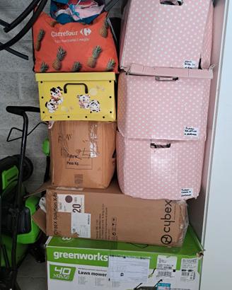 Box vestiti da 1 mese a 8-9 anni