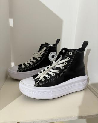 Converse Chuck Taylor All Star Move di pelle