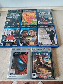 Lotto 8 giochi PS2 originali funzionanti