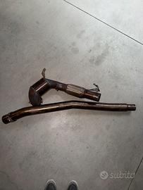 Downpipe Milltek Sport 200 celle Golf 8 R 2.0 TSI