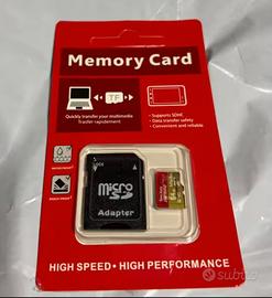 micro SD 64 GB completa nuova 