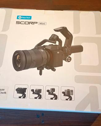 FeiyuTech SCORP Mini Gimbal Stabilizzatore Nuovo