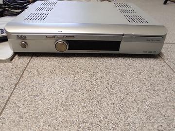 Decoder Satellitare FUBA ODE750, cavi, telecomando