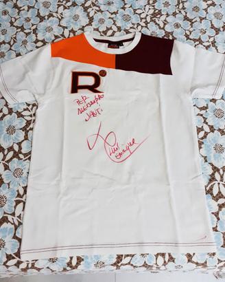 T-Shirt AS Roma Store Autografata Da Luis Enrque