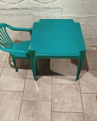 tavolino più sedia