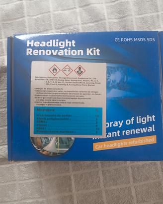 KIT PROFESSIONALE RIPRISTINO DEI FARI
