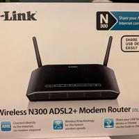 D-Link DSL-2750B Modem Router ADSL2/2+
