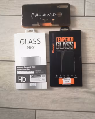 X2 pellicole  huawei p30 lite + cover friends
