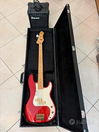 Basso vintage + amplificatore Ibanez 12W