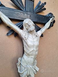 Arte Sacra Crocifisso ligneo xıx secolo