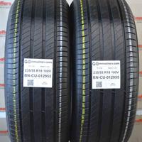 2 pneumatici michelin 235/55 r18 100v cu12955