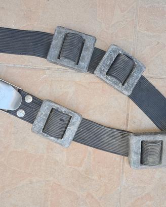 Cintura piombi sub in gomma con fibbia inox .