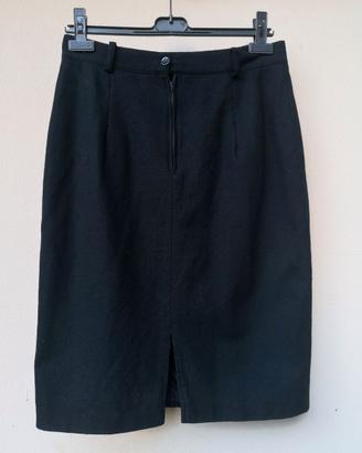 Gonna Longuette 100% Pura Lana – Made in Italy