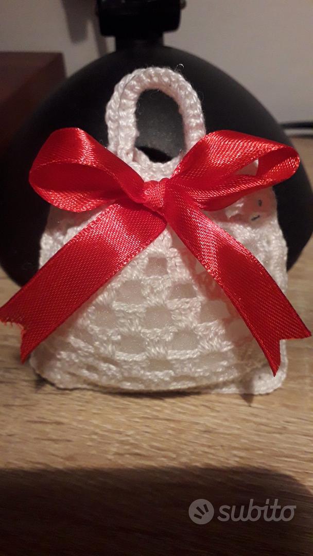 Borsette all'uncinetto portaconfetti per Laurea Giardino e Fai