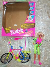 Barbie snodata va in bici - vintage 1993