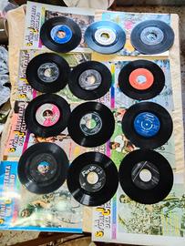 Lotto 12 Vinili 45 giri vari autori ed epoche 