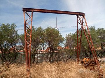 Carroponte Paranco Gru verricello Detroit barche