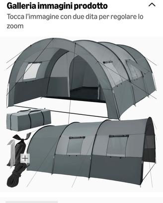 tenda da campeggio 6 posti