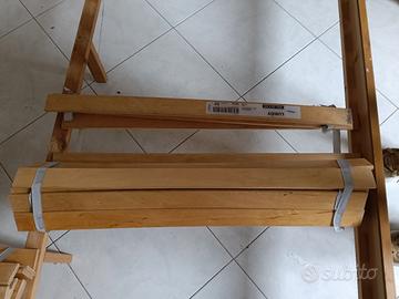 Letto matrimoniale con doghe 