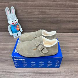 Scarpe casual BirkenStock London grigio marrone37