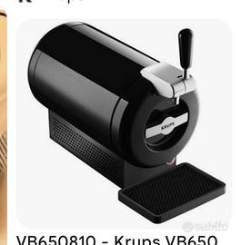 Spillatore birra krups nero