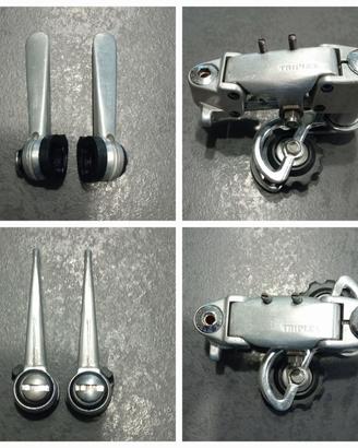 Triplex deragliatore posteriore e leve eroica