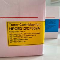 Kit 3 toner colore compatibili stampanti HP