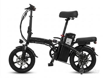 Bici elettrica pieghevole