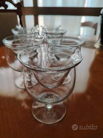Calici in vetro di Murano da cocktail