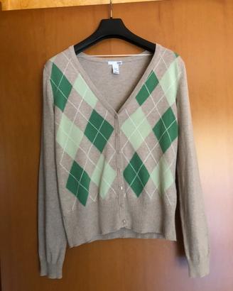 Cardigan donna tg M 100% cotone