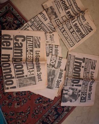 Gazzetta dello sport del 1982