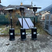 Stufe a fungo a gas per l’esterno