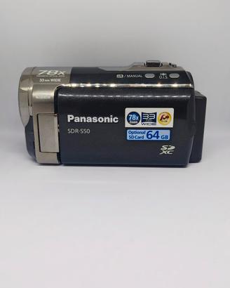 Panasonic SDR-S50 Videocamera 78x Accessori
