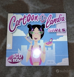 Cofanetto Cartoon1Landia Girl Cristina D'Avena