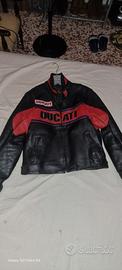 giuboto DUCATI RACING,    Real LEATHER 